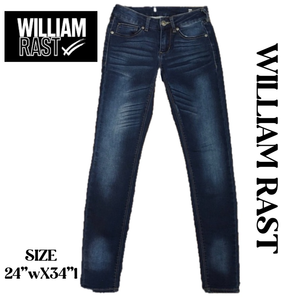 WILLIAM RAST TATUM BOOTCUT JEAN SIZE 24”wX34”l